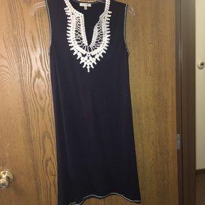Navy blue dress